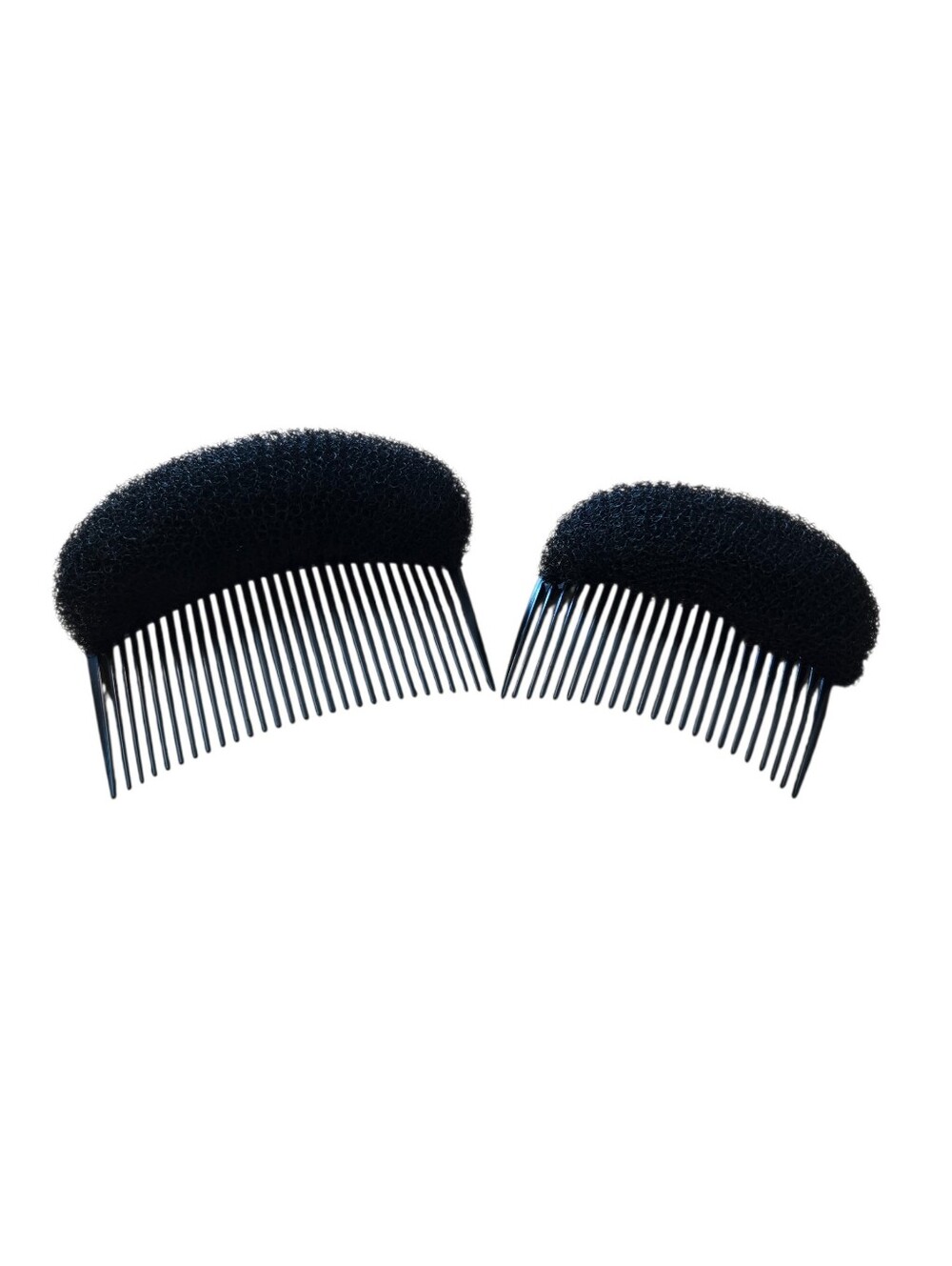 Set Of 2 Hairstyle Hidden Bump It Up Combs In Black Volumizing Hair Tools